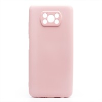 Чехол-накладка для Xiaomi Poco X3 Pro (светло-розовый) Activ Full Original Design