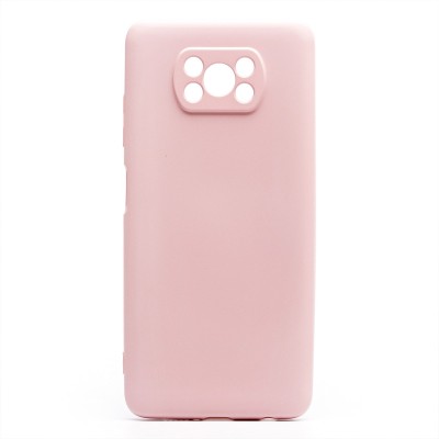 Чехол-накладка для Xiaomi Poco X3 (светло-розовый) Activ Full Original Design