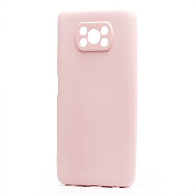 Чехол-накладка для Xiaomi Poco X3 Pro (светло-розовый) Activ Full Original Design