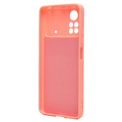 Чехол-накладка для Xiaomi Poco X4 Pro 5G (светло-розовый) Activ Full Original Design