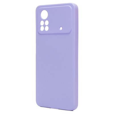 Чехол-накладка для Xiaomi Poco X4 Pro 5G (светло-фиолетовый) Activ Full Original Design