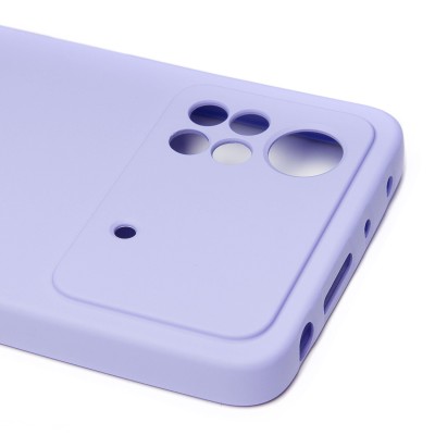 Чехол-накладка для Xiaomi Poco X4 Pro 5G (светло-фиолетовый) Activ Full Original Design