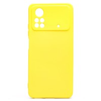 Чехол-накладка для Xiaomi Poco X4 Pro 5G (желтый) Activ Full Original Design