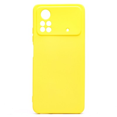 Чехол-накладка для Xiaomi Poco X4 Pro 5G (желтый) Activ Full Original Design