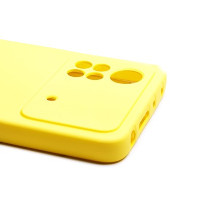 Чехол-накладка для Xiaomi Poco X4 Pro 5G (желтый) Activ Full Original Design