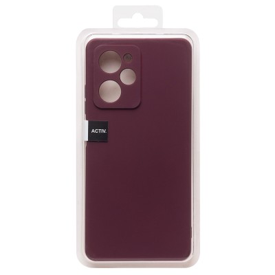 Чехол-накладка для Xiaomi Poco X5 Pro (бордовый) Activ Full Original Design