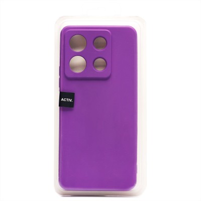 Чехол-накладка для Xiaomi Poco X6 5G (фиолетовый) Activ Full Original Design