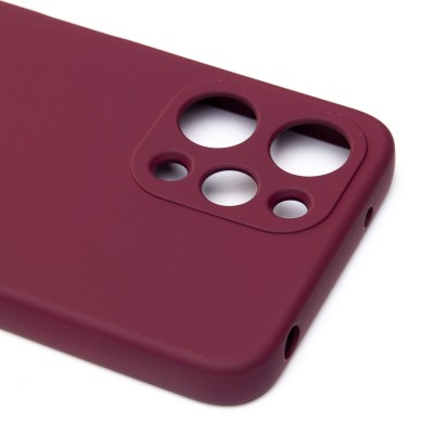 Чехол-накладка для Xiaomi Redmi 12 (бордовый) Activ Full Original Design