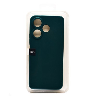 Чехол-накладка для Xiaomi Redmi 13 4G (темно-зеленый) Activ Full Original Design