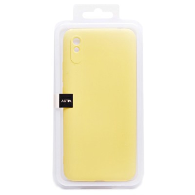 Чехол-накладка для Xiaomi Redmi 9i (желтый) Activ Full Original Design
