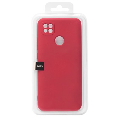 Чехол-накладка для Xiaomi Redmi 9C (бордовый) Activ Full Original Design