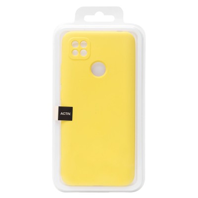 Чехол-накладка для Xiaomi Redmi 9C (желтый) Activ Full Original Design