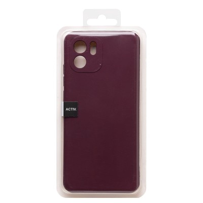 Чехол-накладка для Xiaomi Redmi A2 (бордовый) Activ Full Original Design