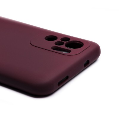 Чехол-накладка для Xiaomi Redmi Note 10 (бордовый) Activ Full Original Design