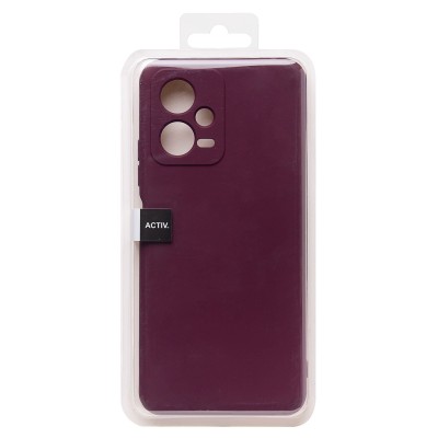 Чехол-накладка для Xiaomi Redmi Note 12 5G Global (бордовый) Activ Full Original Design