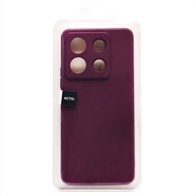 Чехол-накладка для Xiaomi Redmi Note 13 Pro 5G (бордовый) Activ Full Original Design