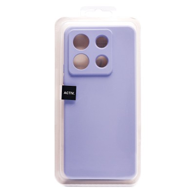 Чехол-накладка для Xiaomi Redmi Note 13 Pro 5G (светло-фиолетовый) Activ Full Original Design