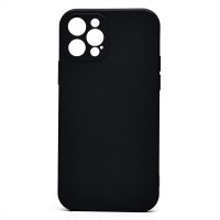 Чехол-накладка для Apple iPhone 12 Pro (черный) (черный) Activ Full Original Design с закрытой камерой