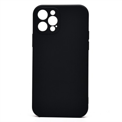 Чехол-накладка для Apple iPhone 12 Pro (черный) (черный) Activ Full Original Design с закрытой камерой