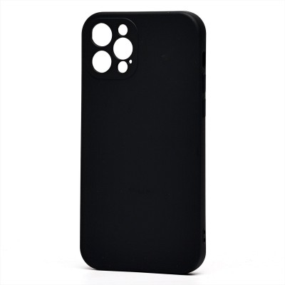 Чехол-накладка для Apple iPhone 12 Pro (черный) (черный) Activ Full Original Design с закрытой камерой