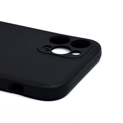 Чехол-накладка для Apple iPhone 12 Pro (черный) (черный) Activ Full Original Design с закрытой камерой