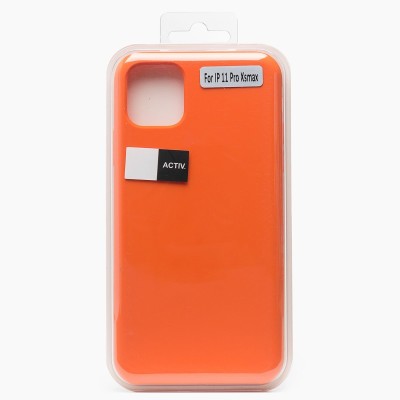 Чехол-накладка для Apple iPhone 11 Pro Max (темно-оранжевый) Activ Original Design