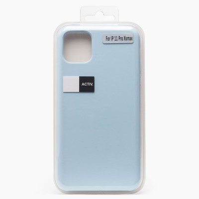 Чехол-накладка для Apple iPhone 11 Pro Max (пастельный синий) Activ Original Design