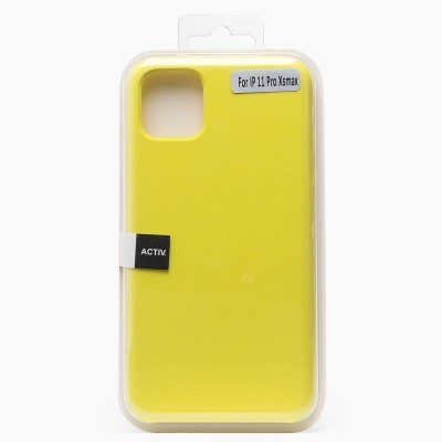 Чехол-накладка для Apple iPhone 11 Pro Max (желтый) Activ Original Design