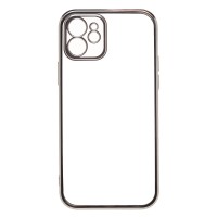 Чехол-накладка для Apple iPhone 12 (серебяный) Activ Pilot