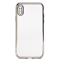 Чехол-накладка для Apple iPhone Xs (серебяный) Activ Pilot