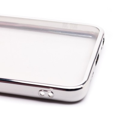 Чехол-накладка для Infinix Hot 30i (серебяный) Activ Pilot