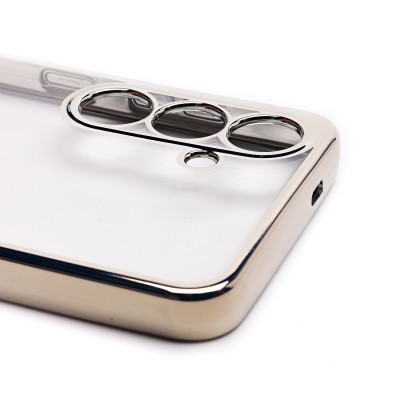 Чехол-накладка для Samsung Galaxy S24 (серебяный) Activ Pilot