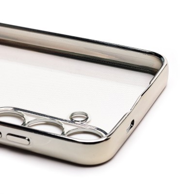 Чехол-накладка для Samsung Galaxy S24 (серебяный) Activ Pilot