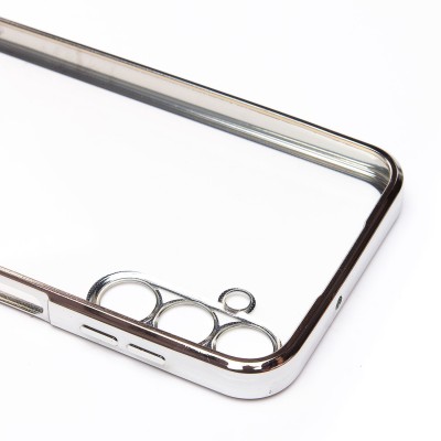 Чехол-накладка для Samsung  A245 Galaxy A24 4G (серебяный) Activ Pilot