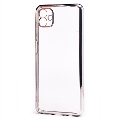 Чехол-накладка для Samsung A045 Galaxy A04 (серебяный) Activ Pilot