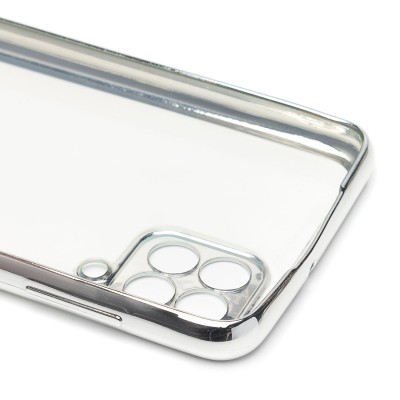 Чехол-накладка для Samsung M325 Galaxy M32 Global (серебяный) Activ Pilot