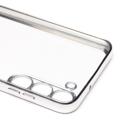 Чехол-накладка для Samsung S916 Galaxy S23+ (серебяный) Activ Pilot Чехол-накладка для Samsung S916 Galaxy S23+ (серебяный) Activ Pilot