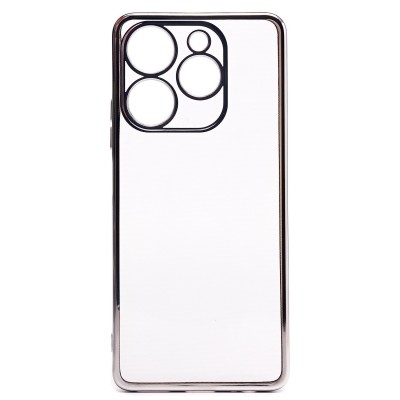 Чехол-накладка для Tecno Spark 10 Pro (серебяный) Activ Pilot