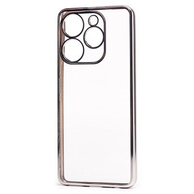 Чехол-накладка для Tecno Spark 10 Pro (серебяный) Activ Pilot