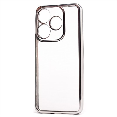 Чехол-накладка для Tecno Spark 10C (серебяный) Activ Pilot