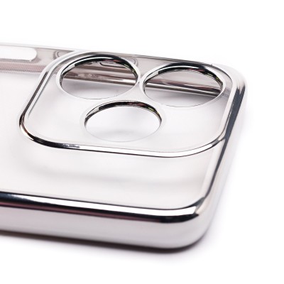 Чехол-накладка для Tecno Spark 10C (серебяный) Activ Pilot