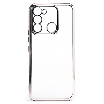 Чехол-накладка для Tecno Spark Go (серебяный) Activ Pilot