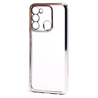 Чехол-накладка для Tecno Spark Go (серебяный) Activ Pilot