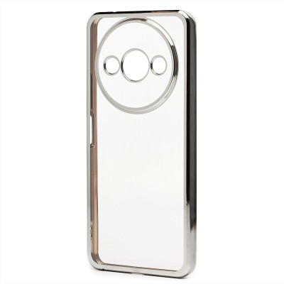 Чехол-накладка для Xiaomi Poco C61 (серебяный) Activ Pilot