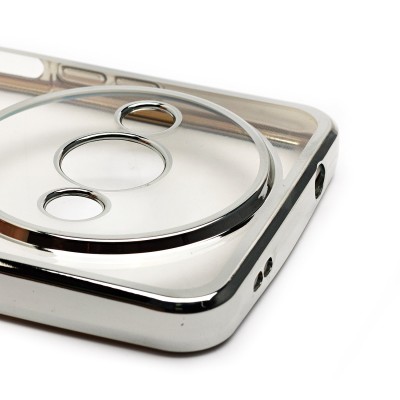 Чехол-накладка для Xiaomi Poco C61 (серебяный) Activ Pilot