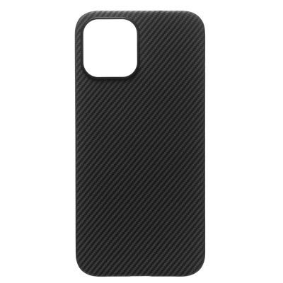 Чехол-накладка для Apple iPhone 12 Pro Max (черный) Cellis SM009 POSH KEVLAR SafeMag