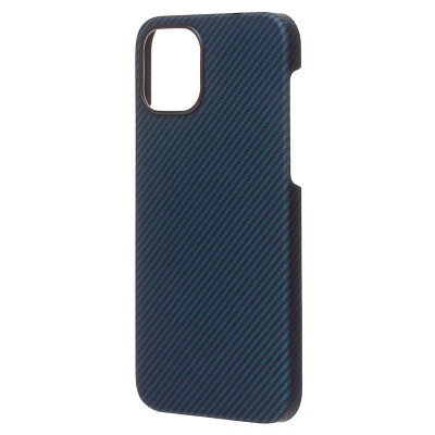 Чехол-накладка для Apple iPhone 12 (синий) Cellis SM009 POSH KEVLAR SafeMag