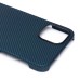 Чехол-накладка для Apple iPhone 12 (синий) Cellis SM009 POSH KEVLAR SafeMag