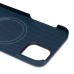 Чехол-накладка для Apple iPhone 12 (синий) Cellis SM009 POSH KEVLAR SafeMag