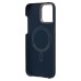 Чехол-накладка для Apple iPhone 13 Pro Max (синий) Cellis SM009 POSH KEVLAR SafeMag